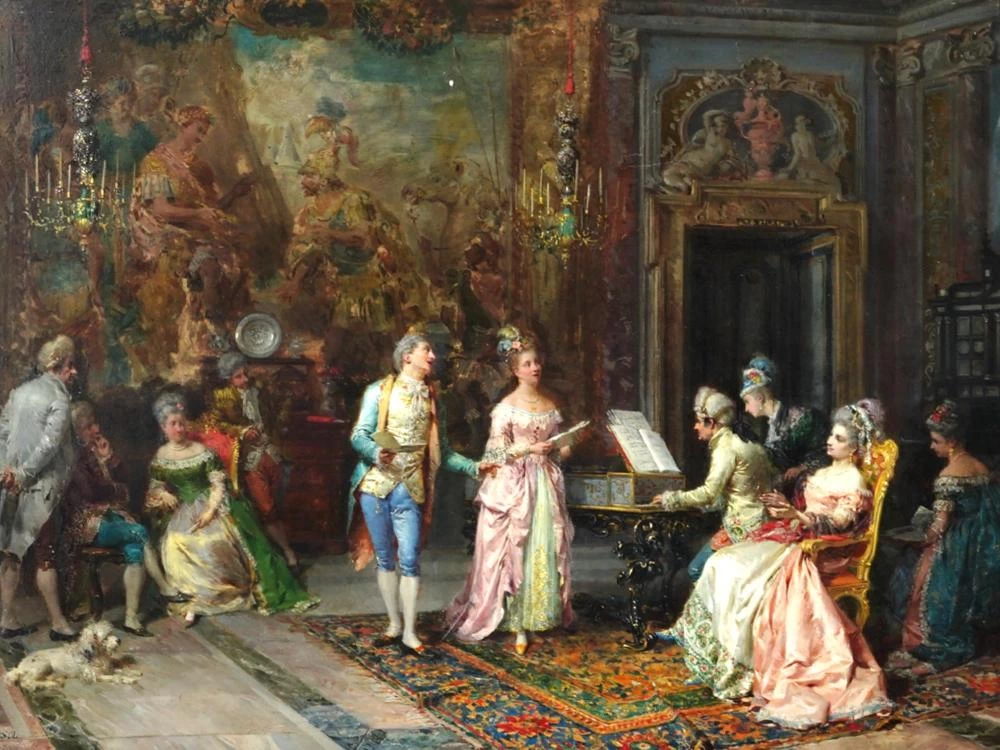 Cesare Detti - Il concerto, 1872